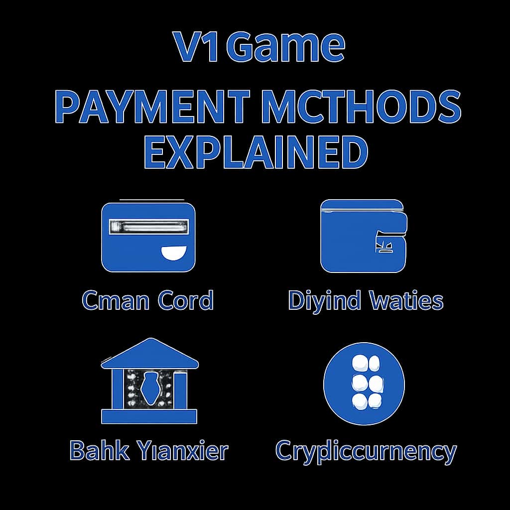 Illustration of payment methods for V1 Game.