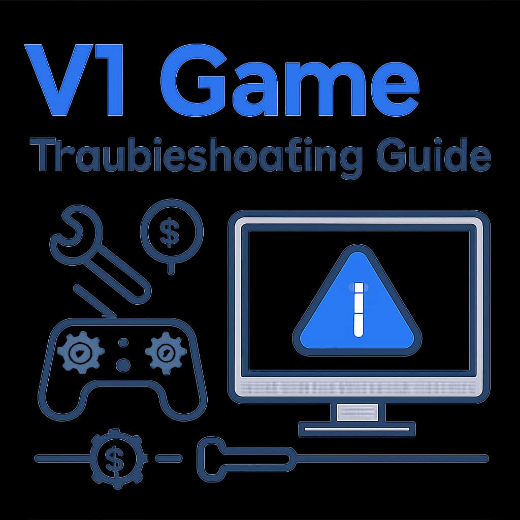An educational diagram related to V1 Game troubleshooting.